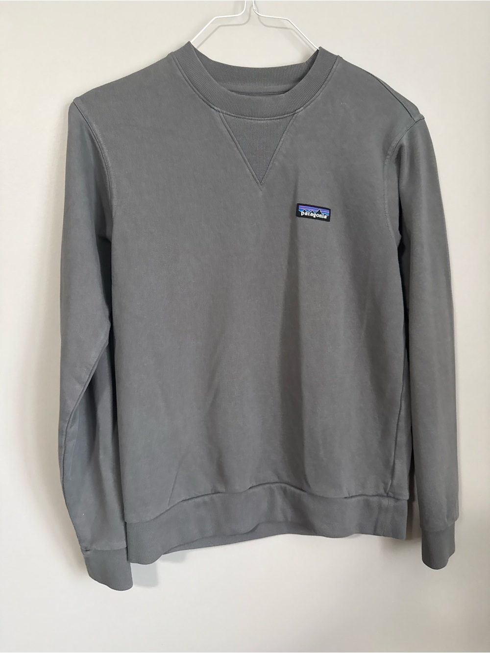 Patagonia Women's Slate Gray Crewneck Sweatshirt Size XS Like New